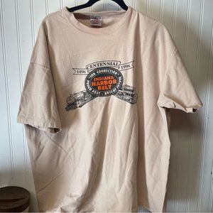 Vintage 90’s Oneita Railroad Mens Tee Size XXL